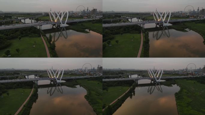 镐京大桥沣河生态湿地公园31