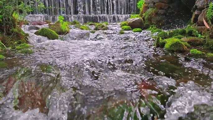 丽江玉水寨 溪流 泉水 山溪