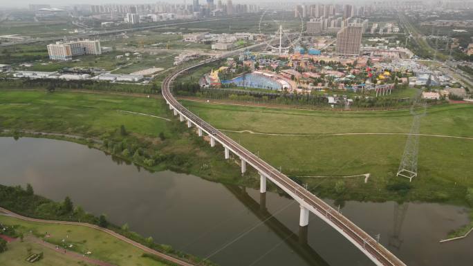 西安沣东镐京大桥沣河生态湿地公园23
