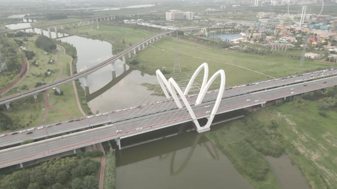 镐京大桥沣河生态湿地公园11