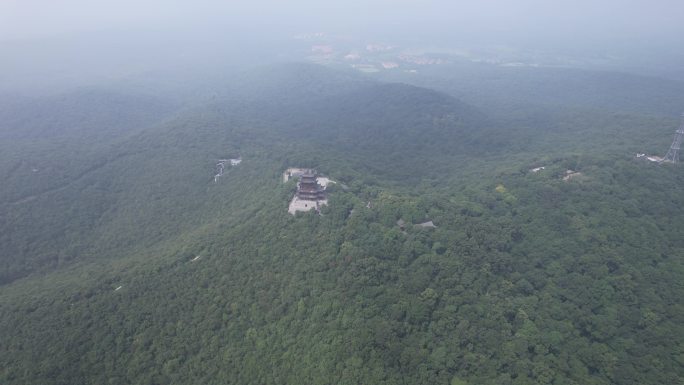 祖国大好河山安徽滁州琅琊山景区航拍