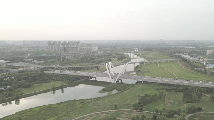 镐京大桥沣河生态湿地公园8