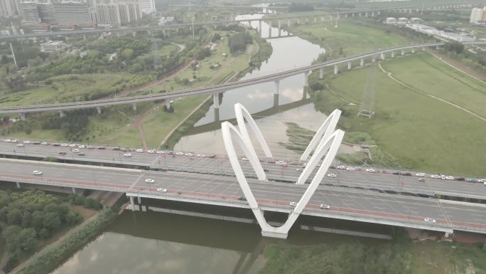 镐京大桥沣河生态湿地公园12