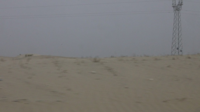 沙漠 行驶 塔克拉玛干沙漠 无人区 干旱