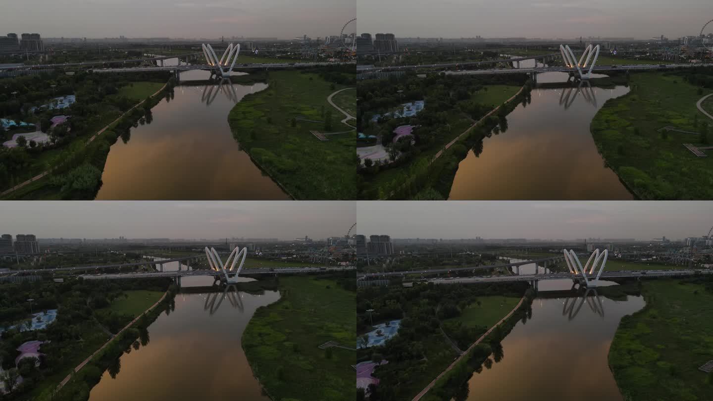 镐京大桥沣河生态湿地公园35