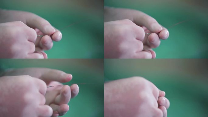 医生手术室拿着冠脉造影针管