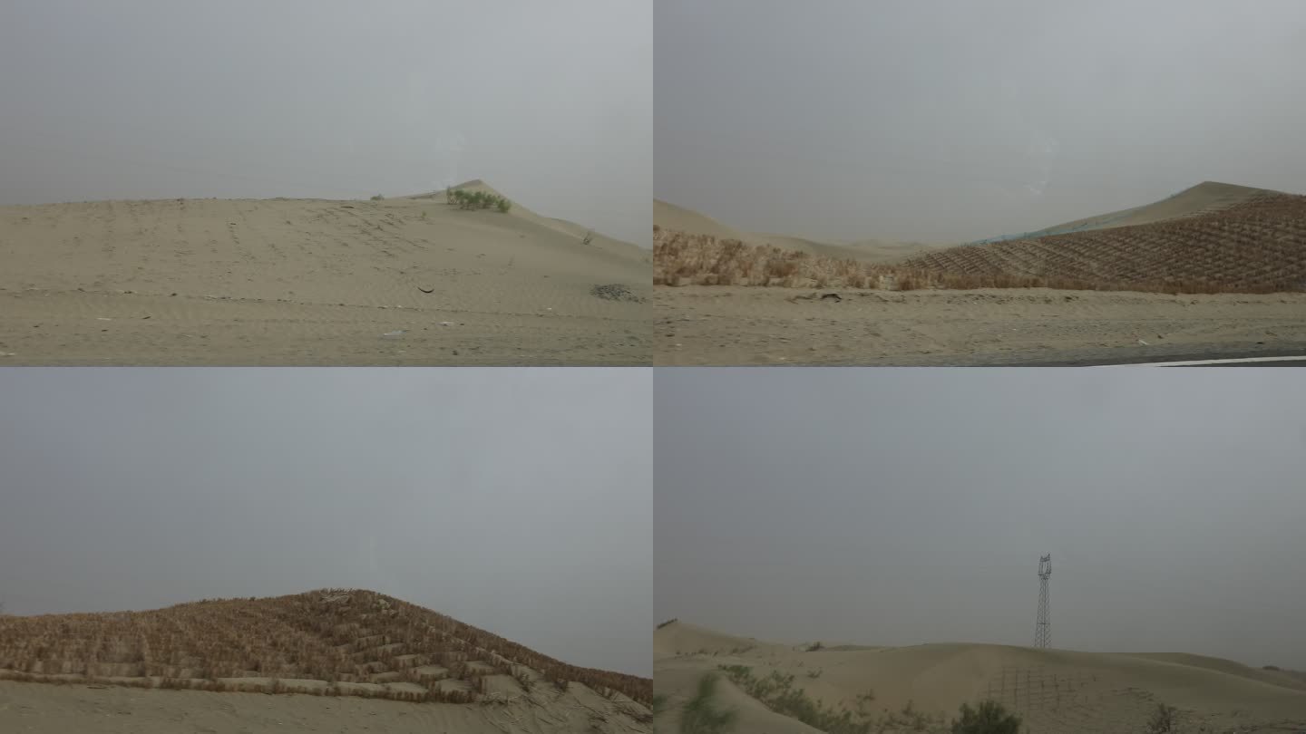 沙漠 行驶 塔克拉玛干沙漠 无人区 干旱
