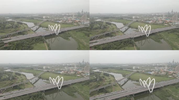 镐京大桥沣河生态湿地公园10