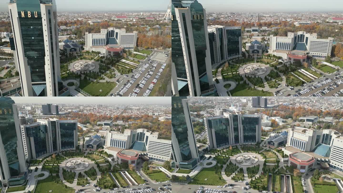 塔什干市建有乌兹别克斯坦国家银行