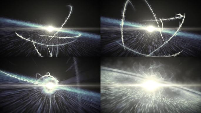 AE 震撼粒子logo演绎动画