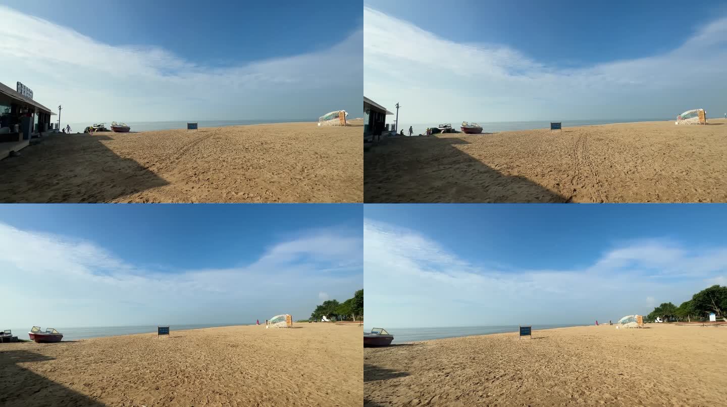 无人的海滩