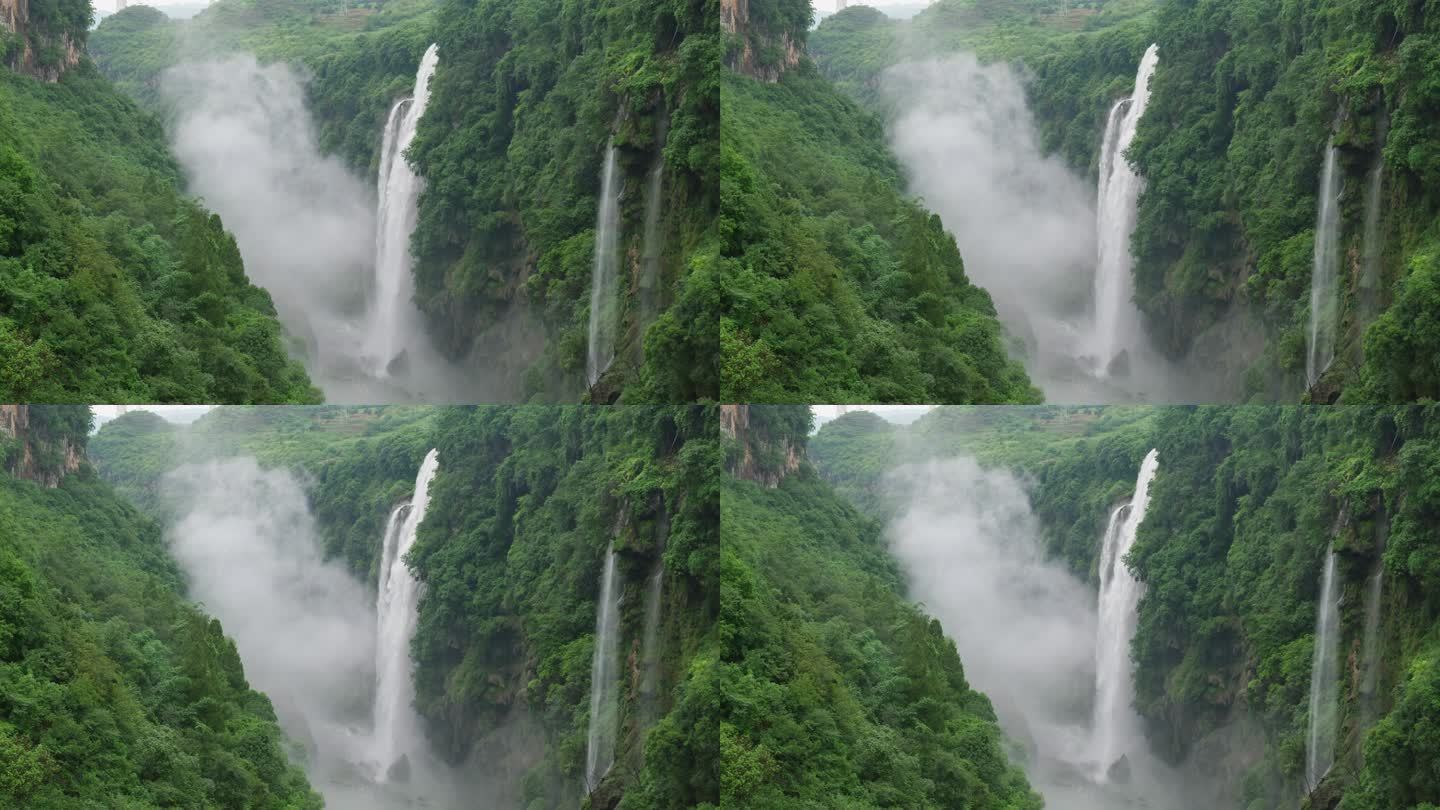 4K贵州省黔西南州兴义市马岭河峡谷瀑布群