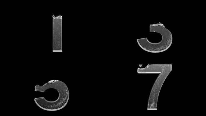 4K流体数字生长-带通道