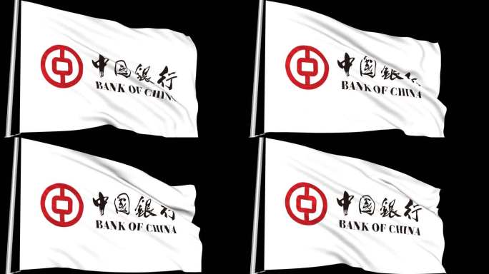 中国银行旗帜