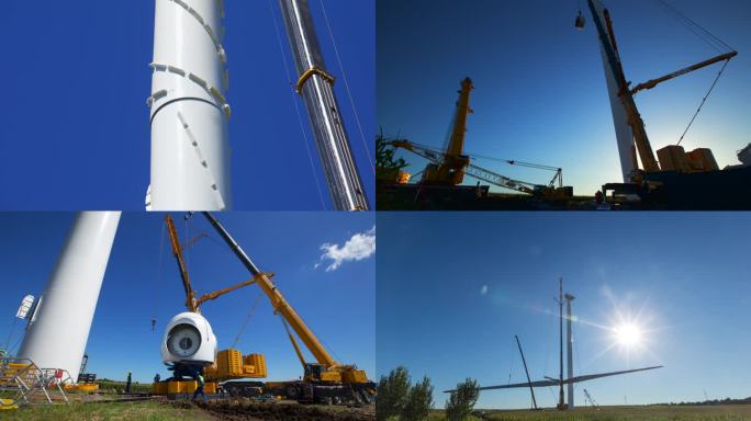 风力发电机安装全过程 风机吊装全流程
