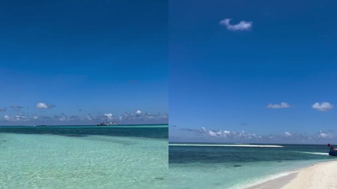 【4K竖版】海南三沙西沙群岛绝美海景