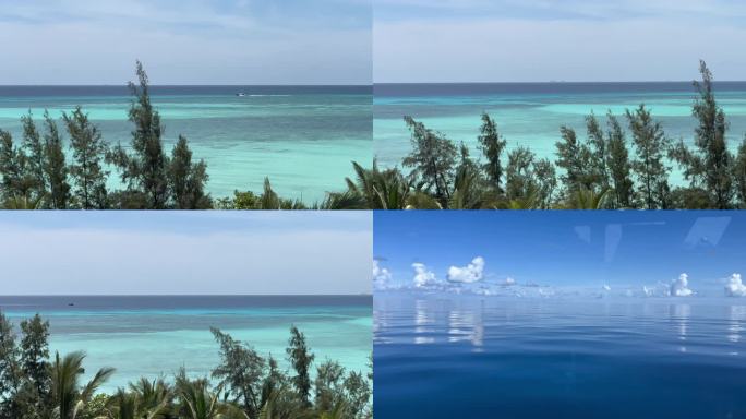 【4K横版】海南三沙西沙群岛绝美海景