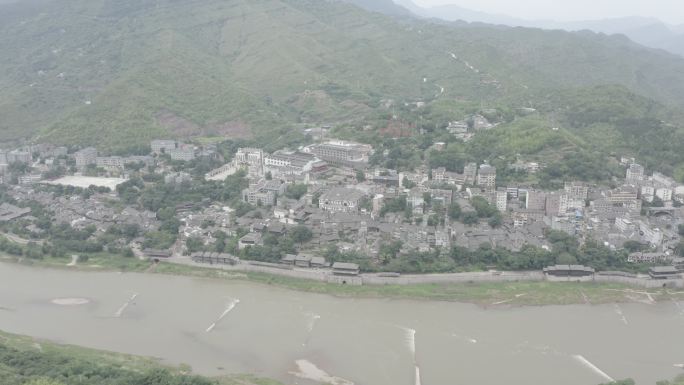 土城遵义习水土城红军基地赤水河