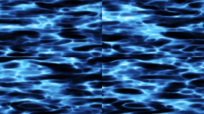 抽象艺术蓝色光影纹理肌理波纹水纹投影背景