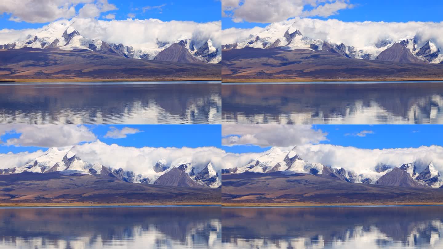 西藏 圣湖 雪山延时