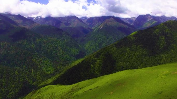 连绵的群山