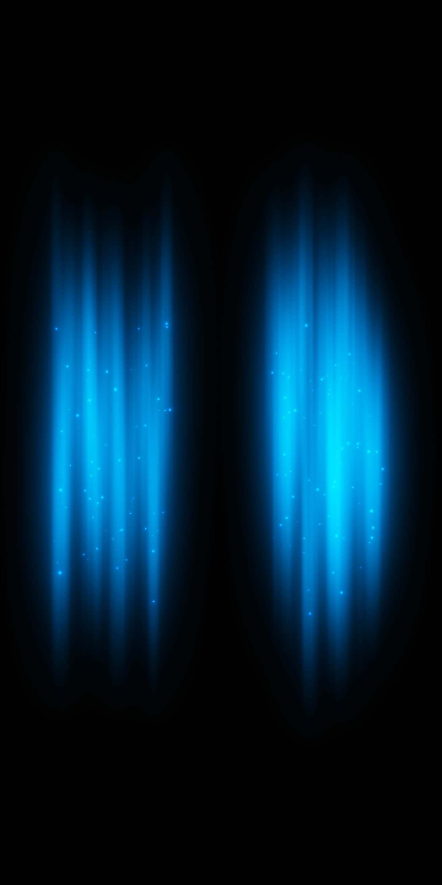 蓝色能量传递光效光柱带通道
