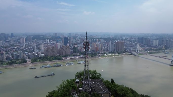 宜昌 山顶 环绕 江景