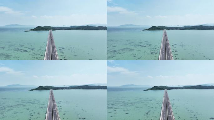 苏州太湖大桥航拍
