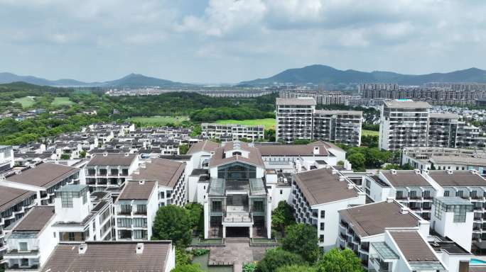 香山国际大酒店航拍