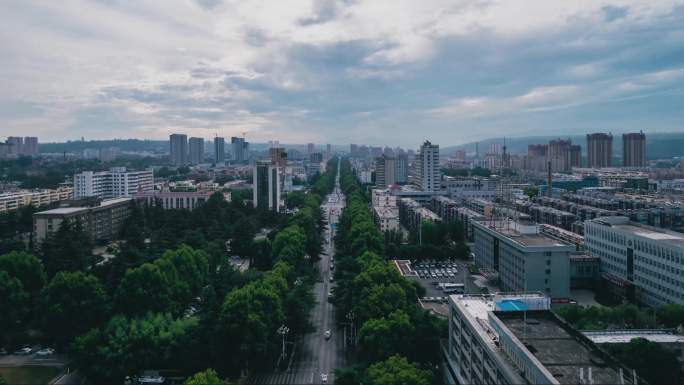 三门峡城市延时大景