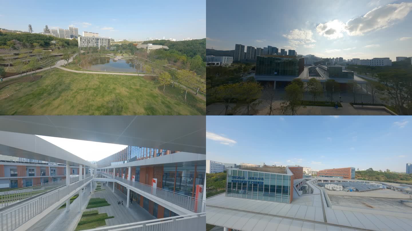 深圳南方科技大学穿越机航拍