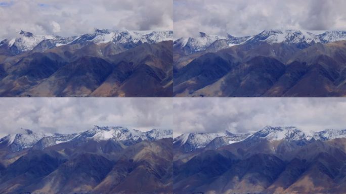 西藏 雪山 云海 冈底斯山脉 延时