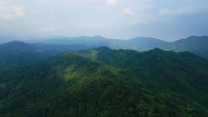 四川彭州龙门山山脉4k