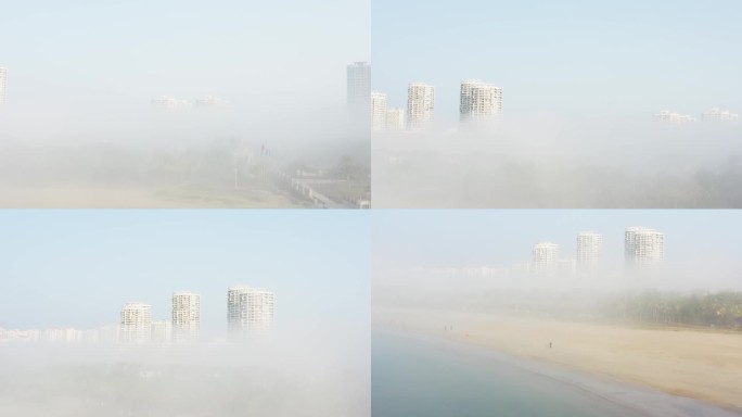 雾 平流雾 海边雾 仙境 梦幻 天上人间