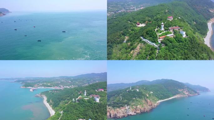 黄渤海分界 山海 灯塔 旅顺 黄海 渤海