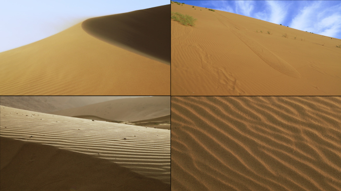 沙沙漠沙子黄沙沙山沙化沙粒风沙风吹沙