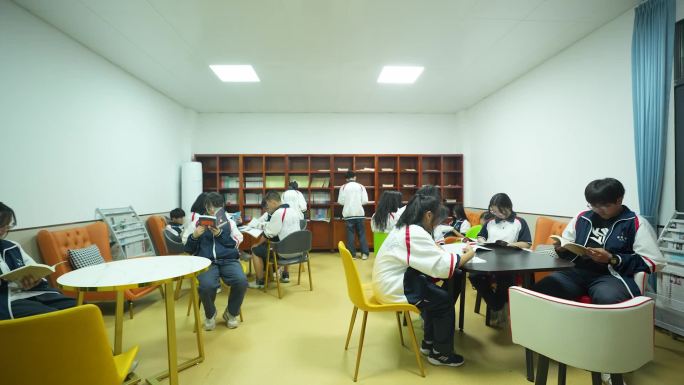 校园学校中学生学习