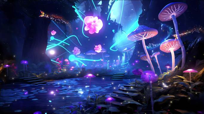 梦幻森林幻境teamlab