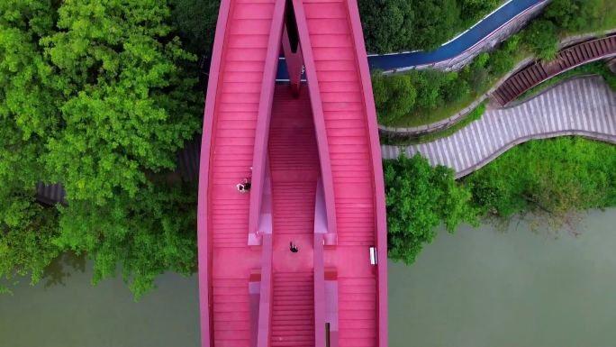 2023最新长沙梅溪湖，中国结桥设计