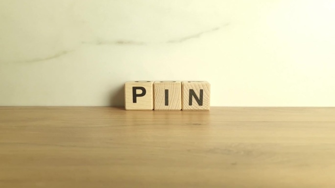 PIN的缩写来自木块