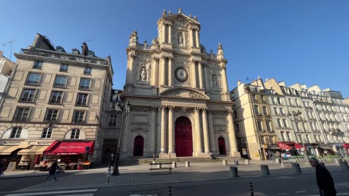 法国巴黎的圣保罗教堂