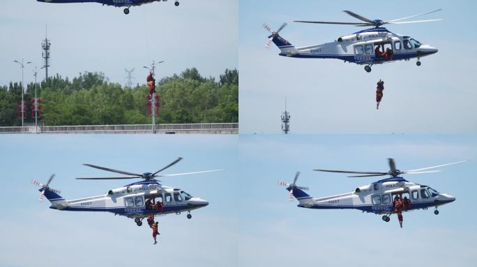 水域救援直升机救援