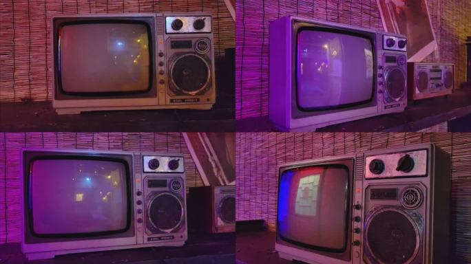 实拍老旧电视家电回忆记录