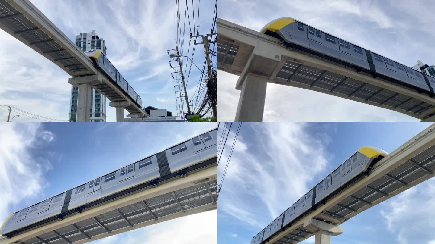曼谷的新单轨铁路
