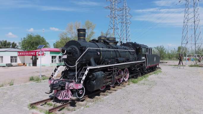 蒸汽机车 老式火车头