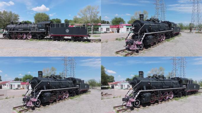 蒸汽机车 老式火车头