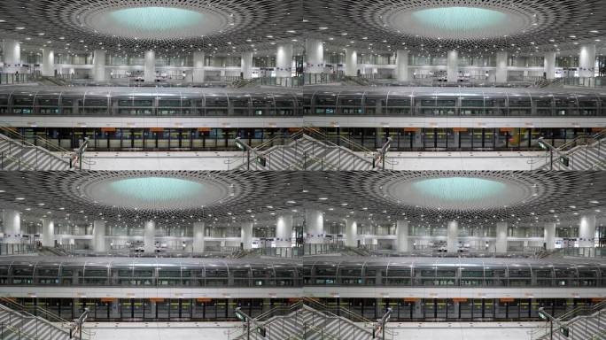 城市交通地铁车站深圳之眼岗厦北站