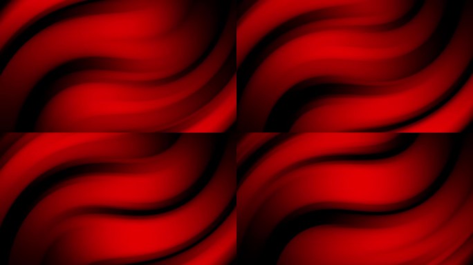 抽象背景与旋转运动在黑色背景上的红色，光学错觉
