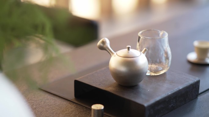 新中式茶室茶桌