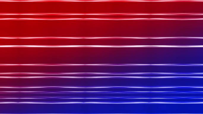 三维红蓝平滑条纹抽象最小几何运动背景。无缝循环。背景动画高级最小动画横幅。现代壁纸的文本和演示文稿模